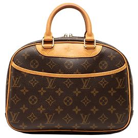 Bolso Louis Vuitton Monogram Trouville marrón Castaño