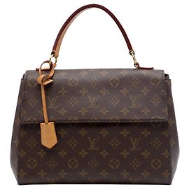 Sac à main Louis Vuitton Monogram Cluny MM marron Marron