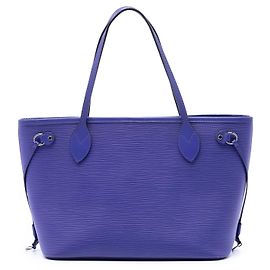Bolsa Tote Louis Vuitton Epi Neverfull PM roxa Roxo