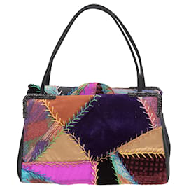 Tote de evening patchwork multicolorida Judith Leiber Multicor