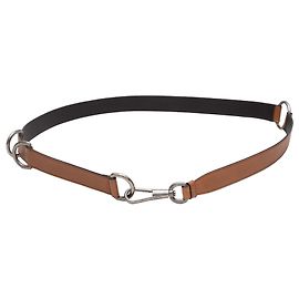 Ledergürtel in Tan Yves Saint Laurent Größe US S Beige
