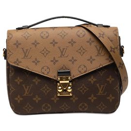 Bolsa Louis Vuitton Monogram Reverse Pochette Metis marrom Marrom