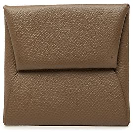 Porta-moedas Hermès Epsom Bastia marrom Marrom