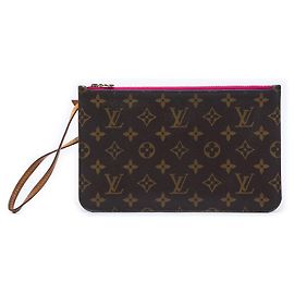 Pochette Louis Vuitton Monogram Neverfull MM Marron Marron
