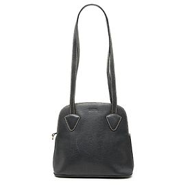 Borsa a tracolla in pelle nera LOEWE Nero