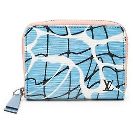 Monedero Epi Aqua Zippy azul Louis Vuitton Azul