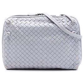 Bolsa transversal Bottega Veneta Nappa Intrecciato Nodini roxa Roxo