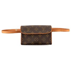 Louis Vuitton Monogram Pochette Florentine Gürteltasche braun Braun