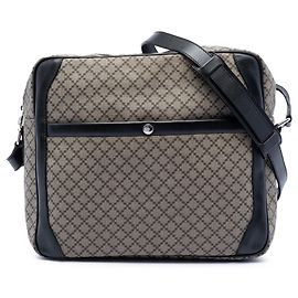 Bolso bandolera Gucci de lona revestida Diamante color tan Camello