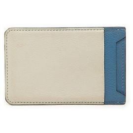 Gray Hermès Evercolor City 4CC Card Holder Grey