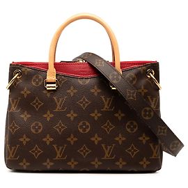 Bolsa Louis Vuitton Monogram Pallas BB marrom Marrom