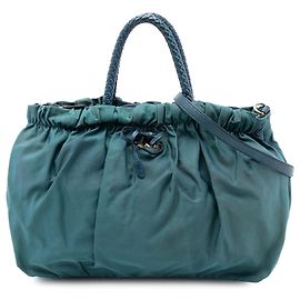 Borsa Prada Tessuto con fiocco blu Blu