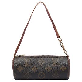 Bolsa de mão Louis Vuitton Monogram Papillon marrom Marrom