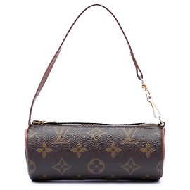 Borsa Louis Vuitton Monogram Papillon Pochette marrone Marrone