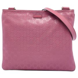 Borsa a tracolla Gucci GG Imprime rosa Rosa