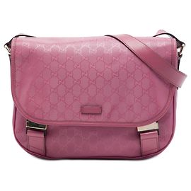 Borsa a tracolla Gucci GG Imprime Rosa Rosa