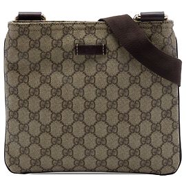 Borsa a tracolla Gucci GG Supreme beige Beige