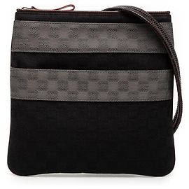Bolsa transversal em canvas Anagram preto LOEWE Preto