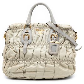 Bolsa Prada Tessuto Gaufre marrom Marrom
