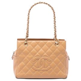 Tote Chanel Petite Caviar Timeless Beige Beige