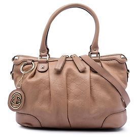 Bolsa Gucci Guccissima Sukey marrom Marrom