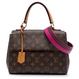 Borsa Louis Vuitton Monogram Cluny BB marrone Marrone