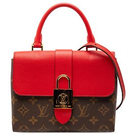 Bolsa Louis Vuitton Monogram Locky BB marrom Marrom