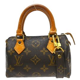 Louis Vuitton Speedy Mini HL Monogram Canvas mini Marrom