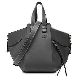 Bolsa Hammock de couro LOEWE Small, cinza Cinza