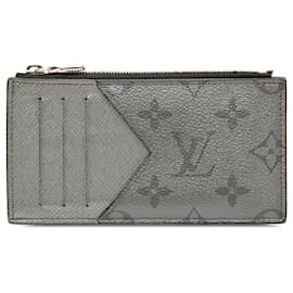 Tarjetero Louis Vuitton Monogram Eclipse Reverse Taigarama negro Negro