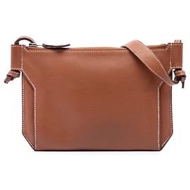 Bolsa transversal Hermès Evercolor Ultrapla 24 marrom Marrom