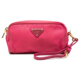 Pochette de mano Tessuto Prada rosa Rosa