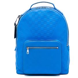 Blue Louis Vuitton Damier Infini Josh Backpack Blue