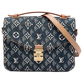 Pochette Metis Satchel Blue Louis Vuitton Since 1854 Bleu