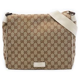 Bolsa transversal Gucci GG Canvas bege Bege