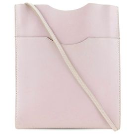 Bolsa transversal Hermès Swift Onimetou rosa Rosa