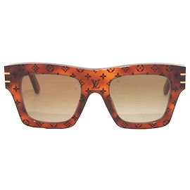 Tortoiseshell Louis Vuitton Monogram Tortoiseshell Sunglasses Brown