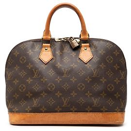 Sac à main Louis Vuitton Monogram Alma PM marron Marron