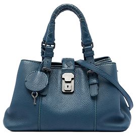 Borsa a tracolla Small Cervo Roma blu Bottega Veneta Blu