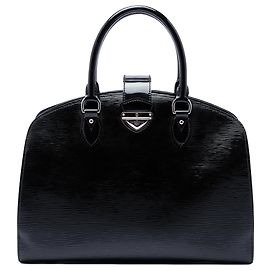 Borsa Louis Vuitton Electric Epi Pont Neuf GM Nera Nero