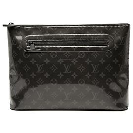 Pochette Louis Vuitton Monogram Glaze Cosmos Clutch Bag nera Nero