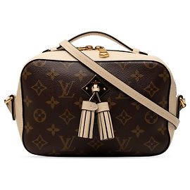 Bolso bandolera Louis Vuitton Monogram Saintonge marrón Castaño