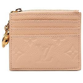 Tarjetero Louis Vuitton Monogram Empreinte Flora rosa Rosa