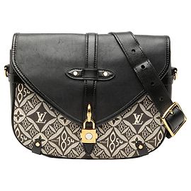 Borsa a tracolla Neo Saumur MM Since 1854 nera Louis Vuitton Nero