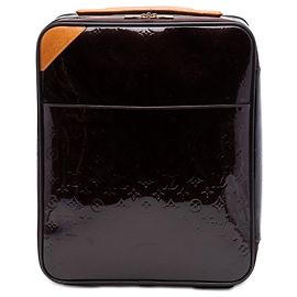 Bolsa de viagem Louis Vuitton Monogram Vernis Pegase 45 roxa Roxo