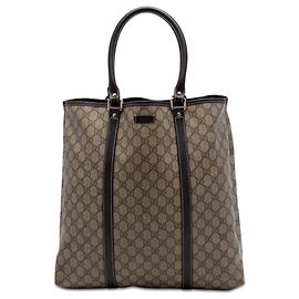 Tote verticale Gucci GG Supreme beige Beige