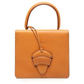 Sac à main Barcelona en cuir texturé marron LOEWE Marron