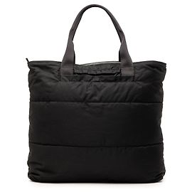 Tote Bomber Tessuto nero Prada Nero