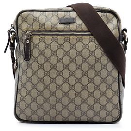 Borsa a tracolla Gucci GG Supreme beige Beige