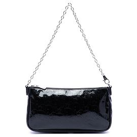 Borsa a tracolla Diorissimo in vernice nera Dior Nero